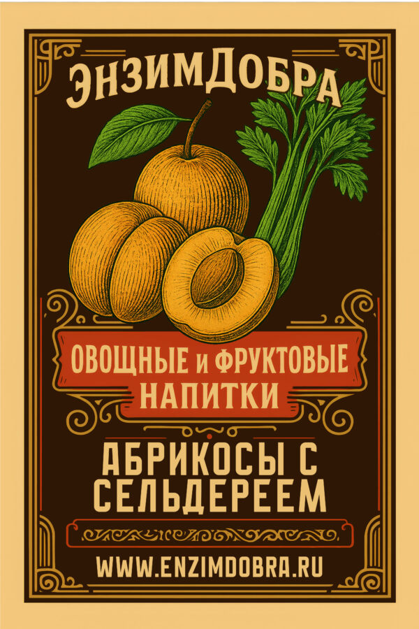 Абрикосы и сельдерей — лёгкость, сияние и природный баланс