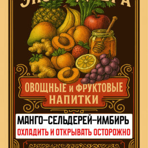 Манго, сельдерей и имбирь — экзотическая энергия и лёгкость в каждом глотке