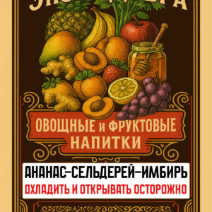 Ананас, сельдерей и имбирь — тропическая лёгкость и бодрость каждый день